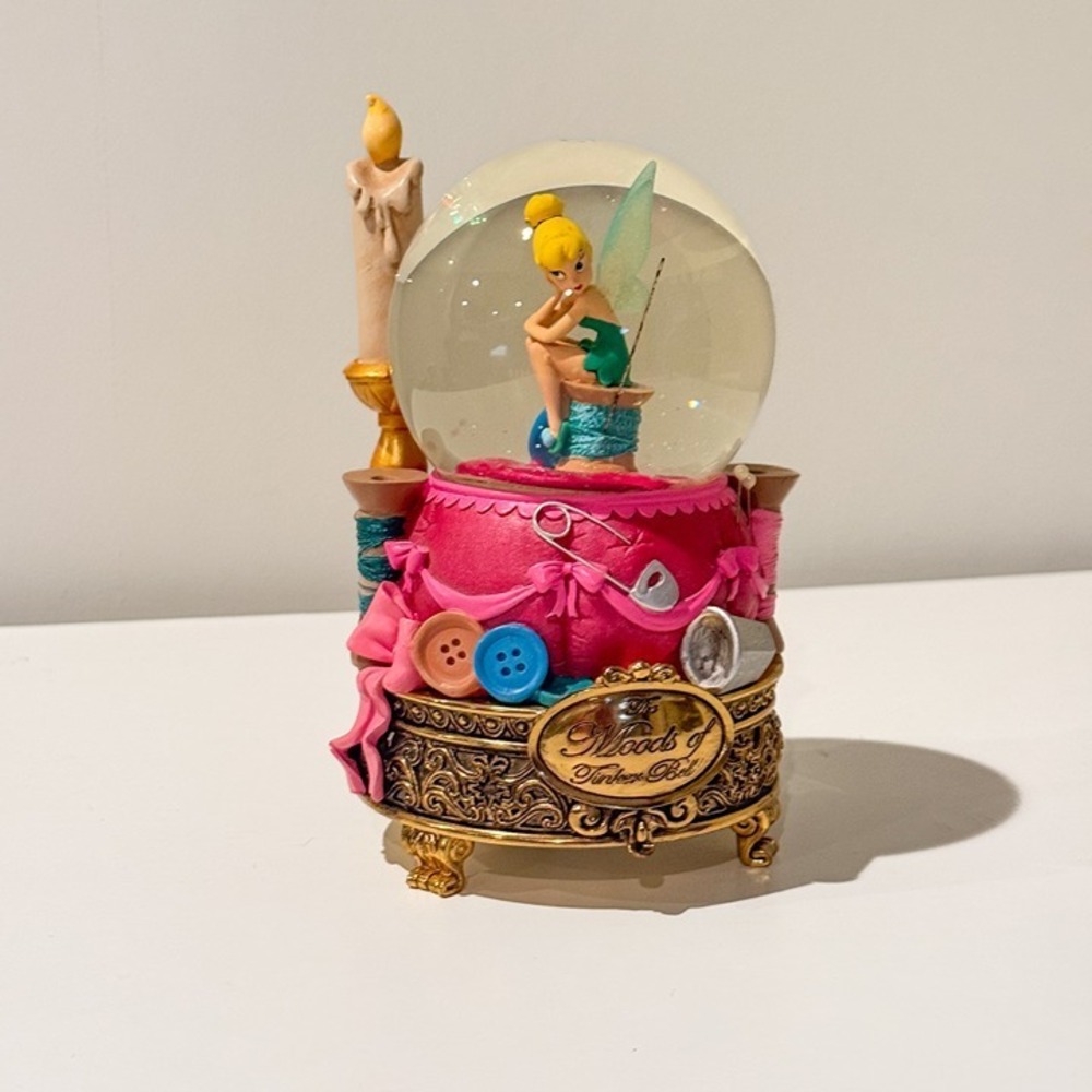 Disney Tinker Bell "Moods of Tinker Bell" Musical Snow Globe - Tested